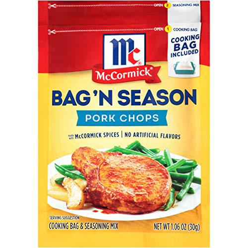 McCormick Bag 'n Season Pork Chops Cooking Bag & Seasoning