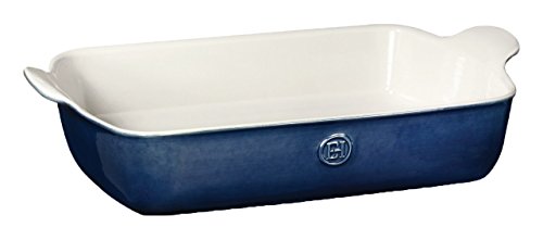 Emile Henry Hr Ceramic Individual Rectangular Baker, Twilight