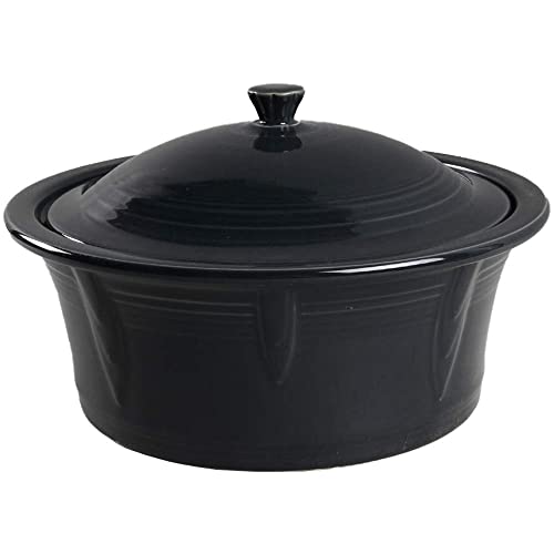 Homer Laughlin Covered Casserole, Slate