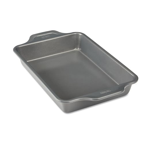 All-Clad Pro-Release Nonstick Bakeware Rectangular Baking Pan, 9 X 13 Inch, Gray - Best For Professional Bakers
