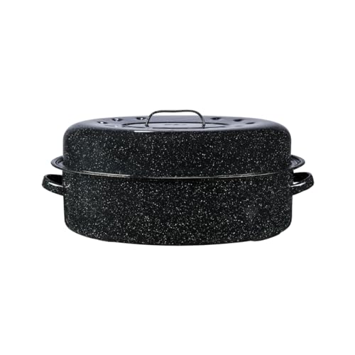 Granite Ware Oval Roaster 19 Inch With Lid