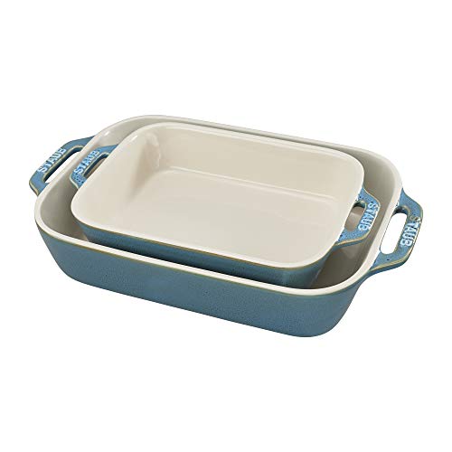 Staub Ceramics Rectangular Baking Dish Set