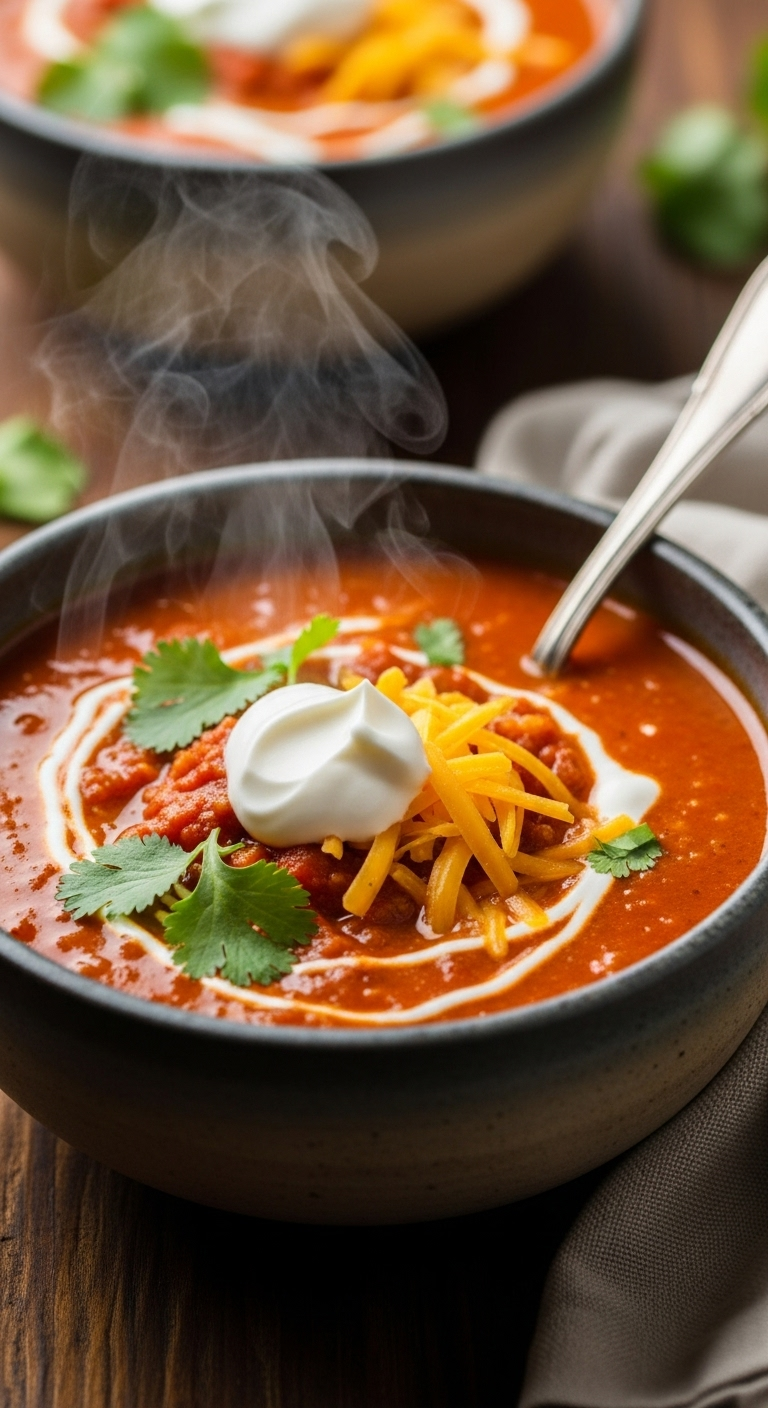 And Toppings Like Sour Cream And Shredded Cheese On A Modern White Plate