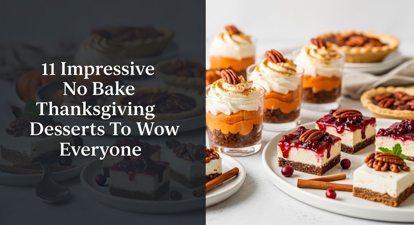 11 Impressive No Bake Thanksgiving Desserts To Wow Everyone
