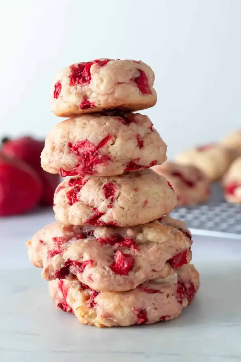 Strawberry Shortcake Cookies