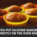 Do you put silicone bakeware directly on the oven rack