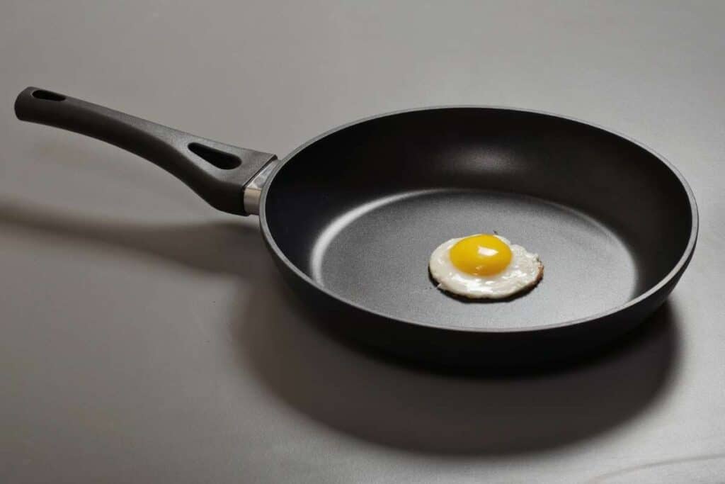 Cooking in Non Stick Pan