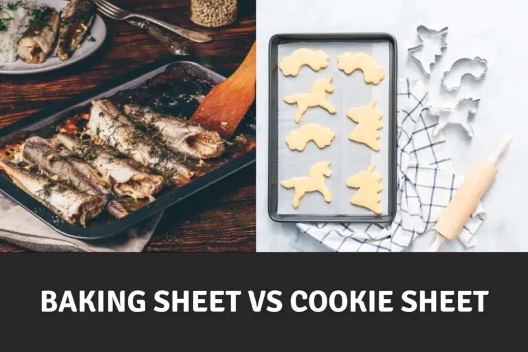 baking pan vs cookie sheet