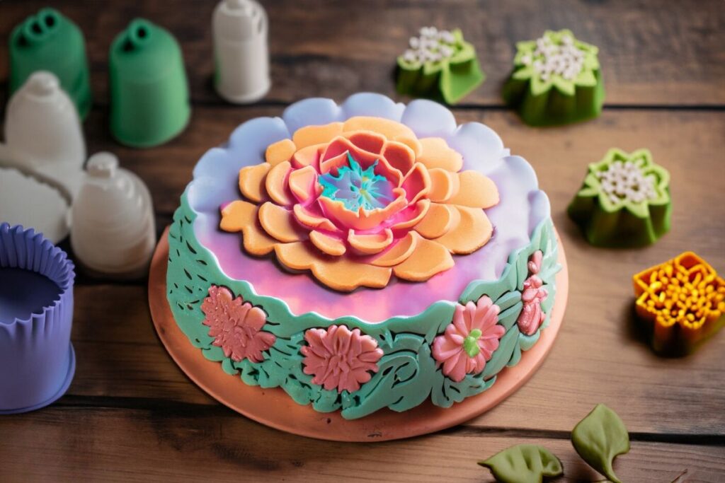 Cake Baking with Silicone Molds