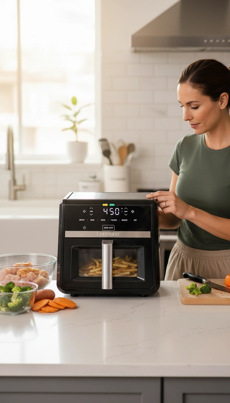 Chefman 9-Qt Air Fryer Review Process