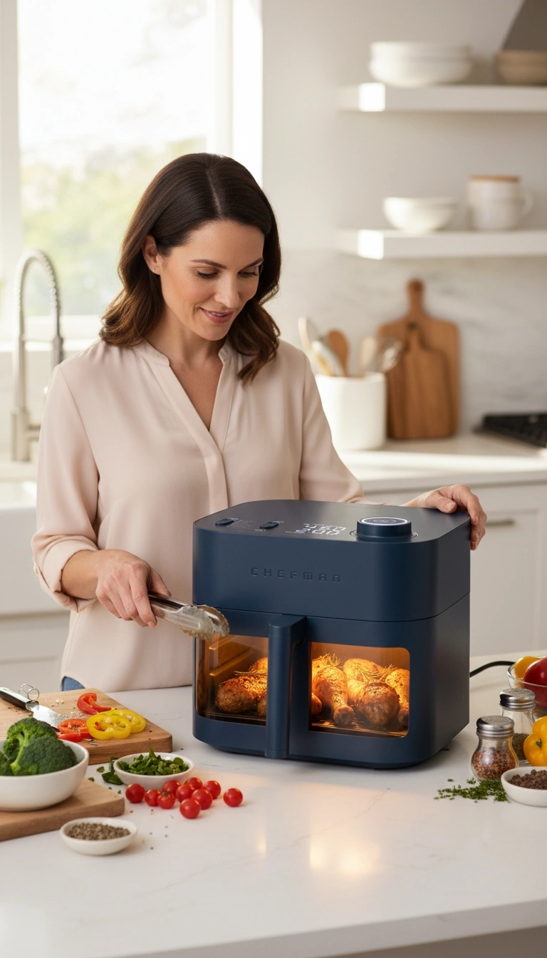 Chefman Crispinator 8-Quart Basket Kitchen Test