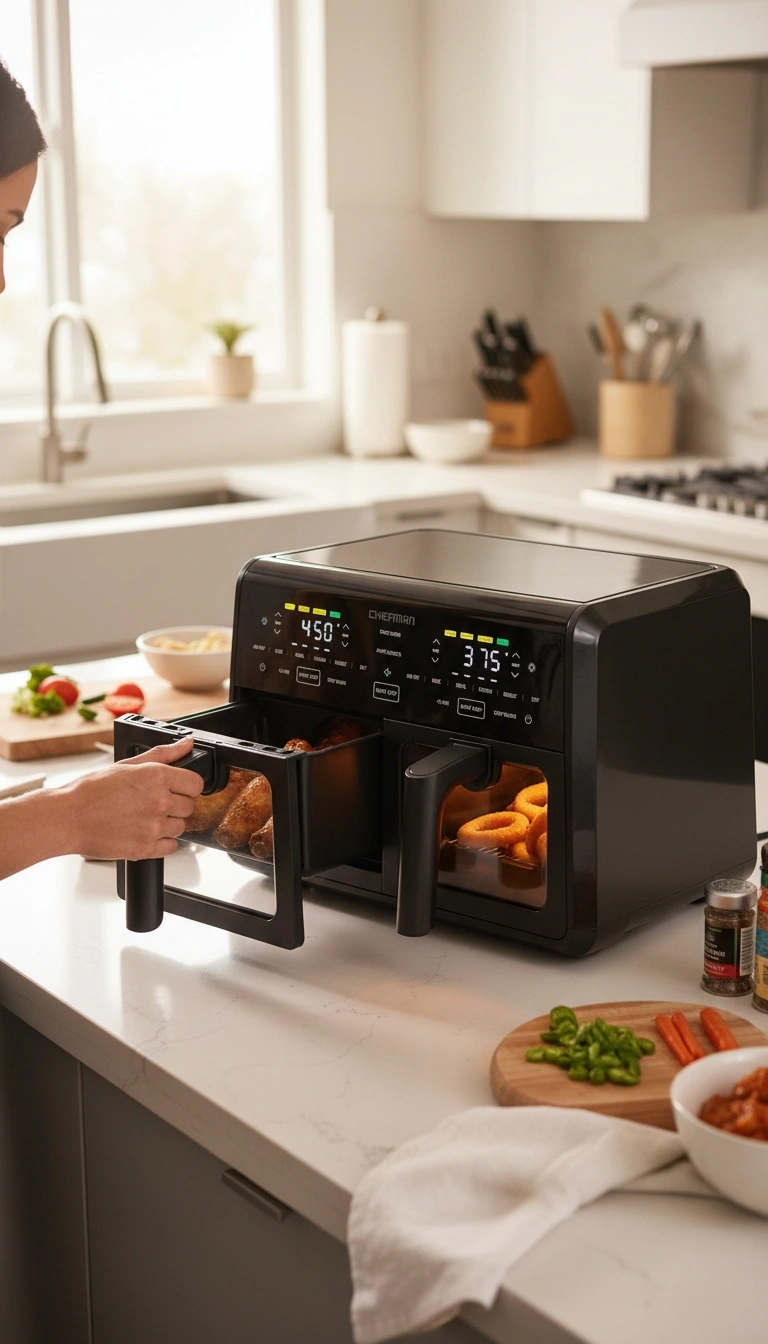 Chefman Dual Air Fryer Testing