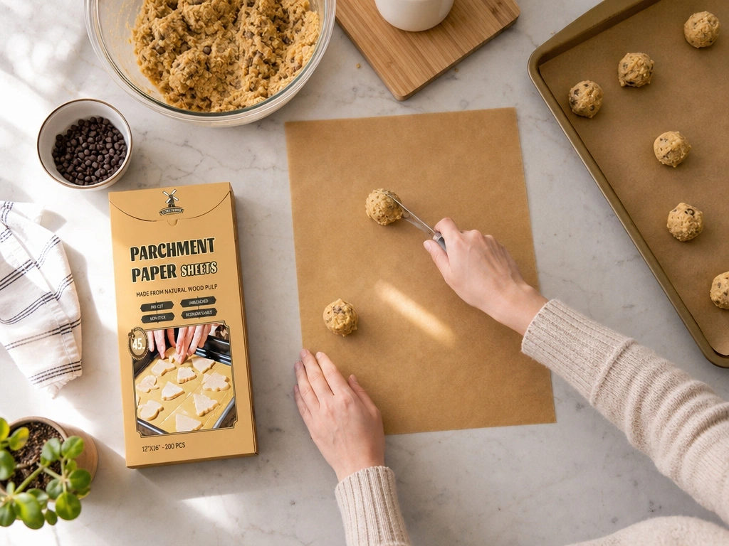 Hiware Parchment Paper Sheets Testing Setup