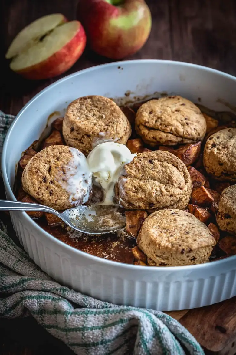 Healthy Apple Cobbler