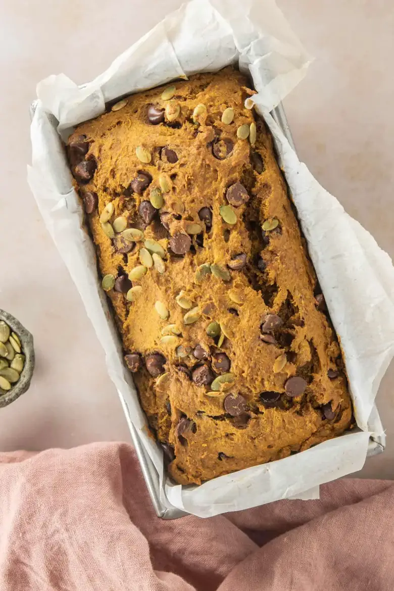Vegan Pumpkin Banana Bread