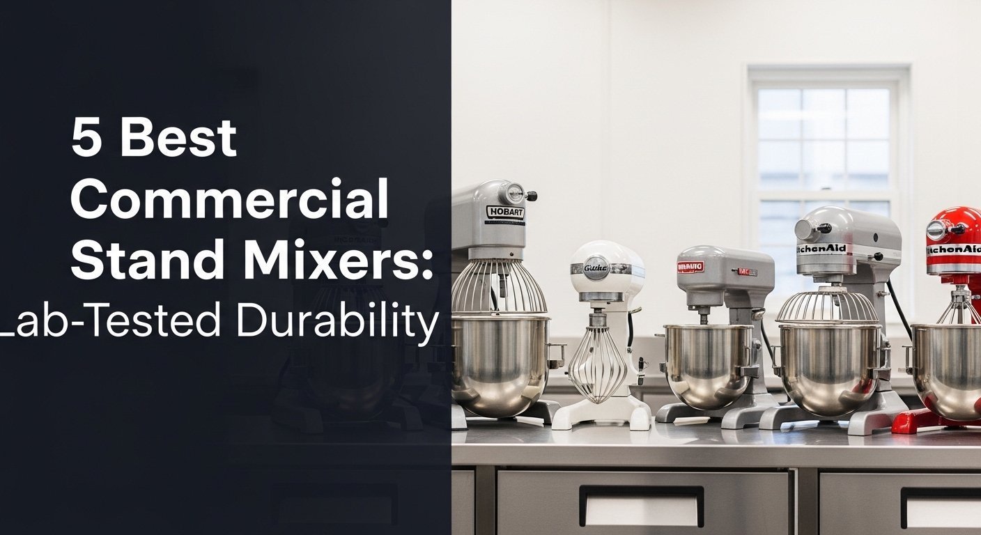 5 Best Commercial Stand Mixers In 2026: Lab-Tested Durability