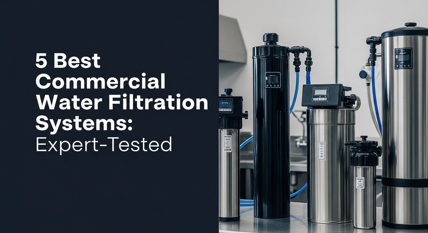 5 Best Commercial Water Filtration Systems: Expert-Tested
