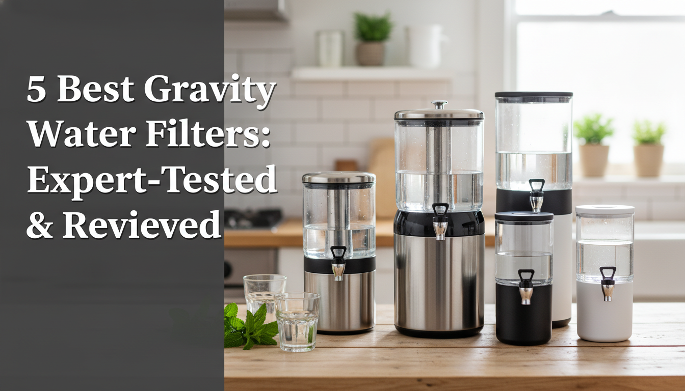 5 Best Gravity Water Filters In 2026: Expert-Tested & Reviewed