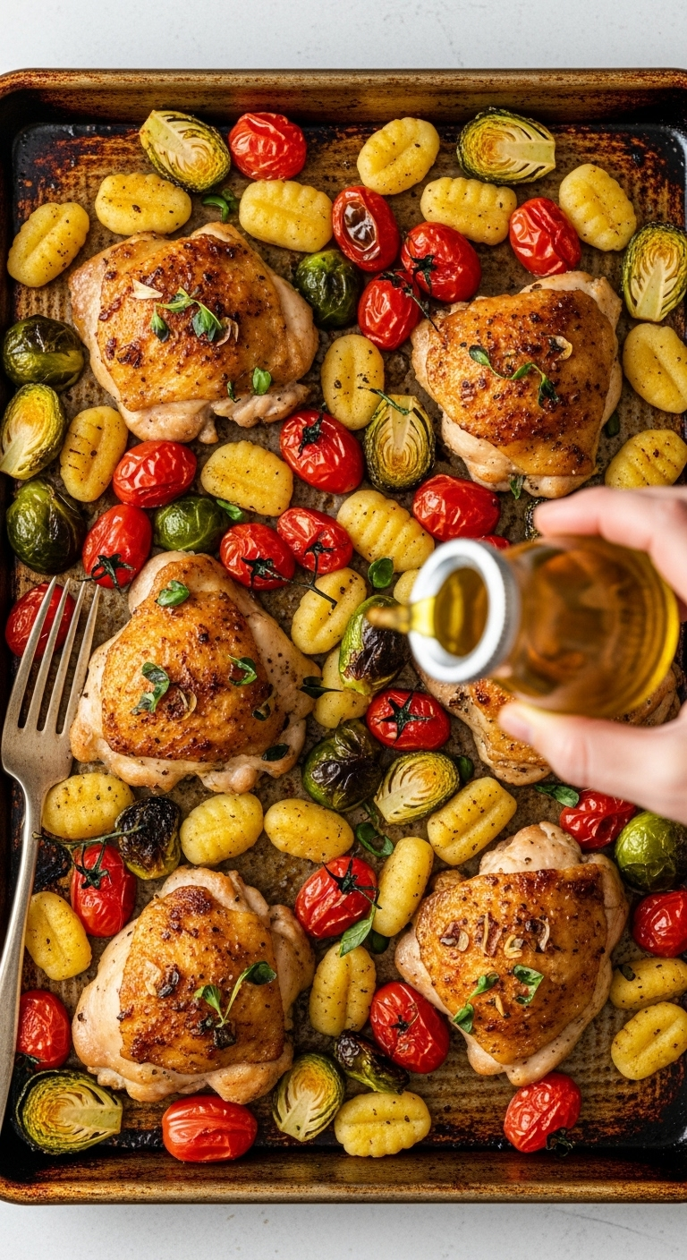 &Quot;Oven-Roasted Chicken Thighs