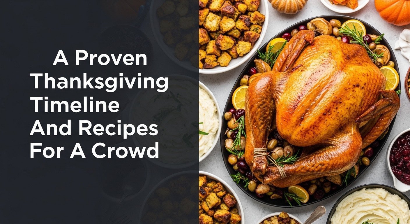 A Proven Thanksgiving Timeline And Recipes For A Crowd