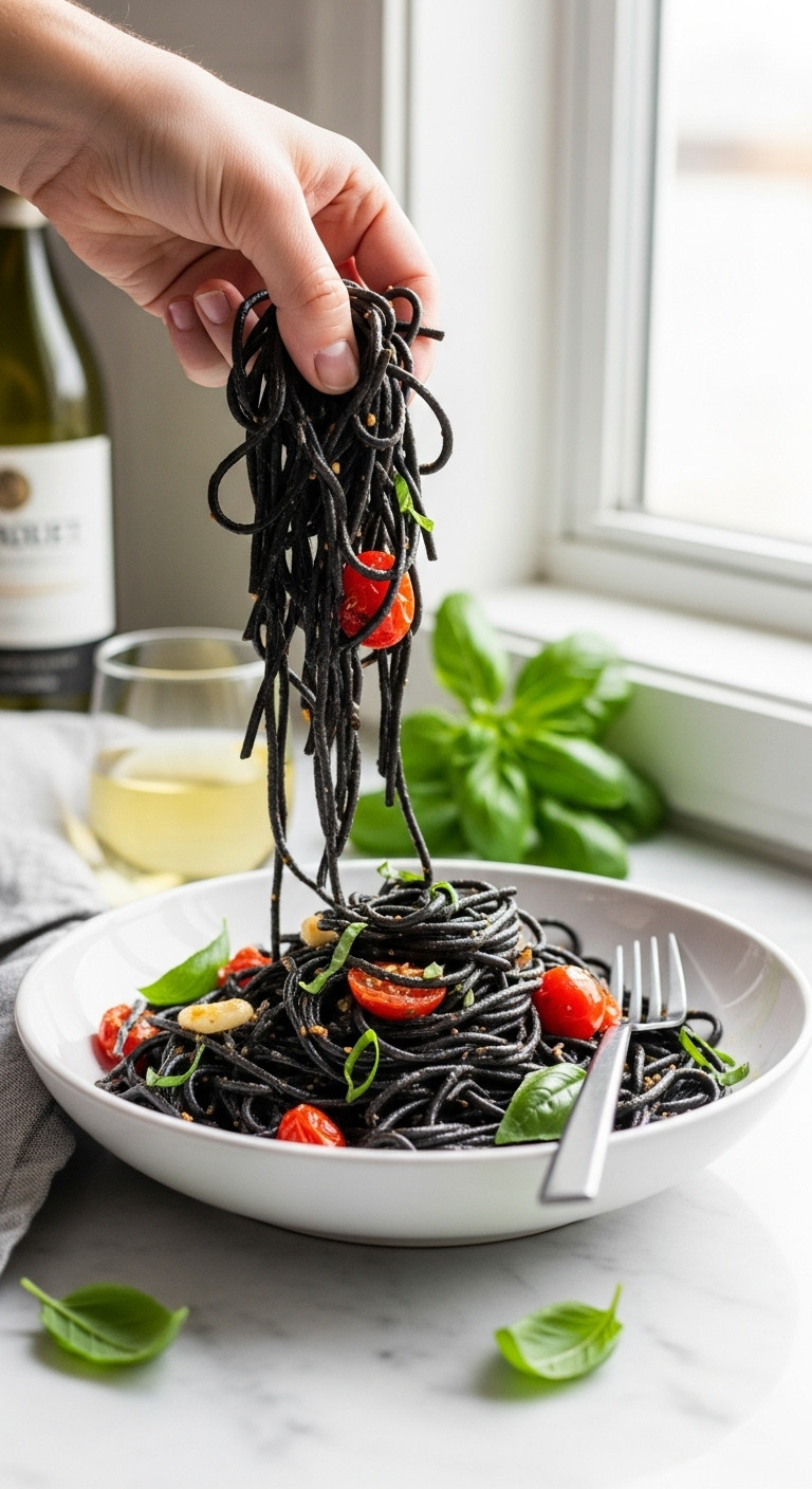 Blacksquidinkpastahalloweendinnerrecipe