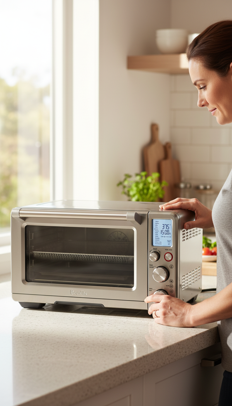 Breville Smart Oven Air Fryer Pro In A Kitchen Setting