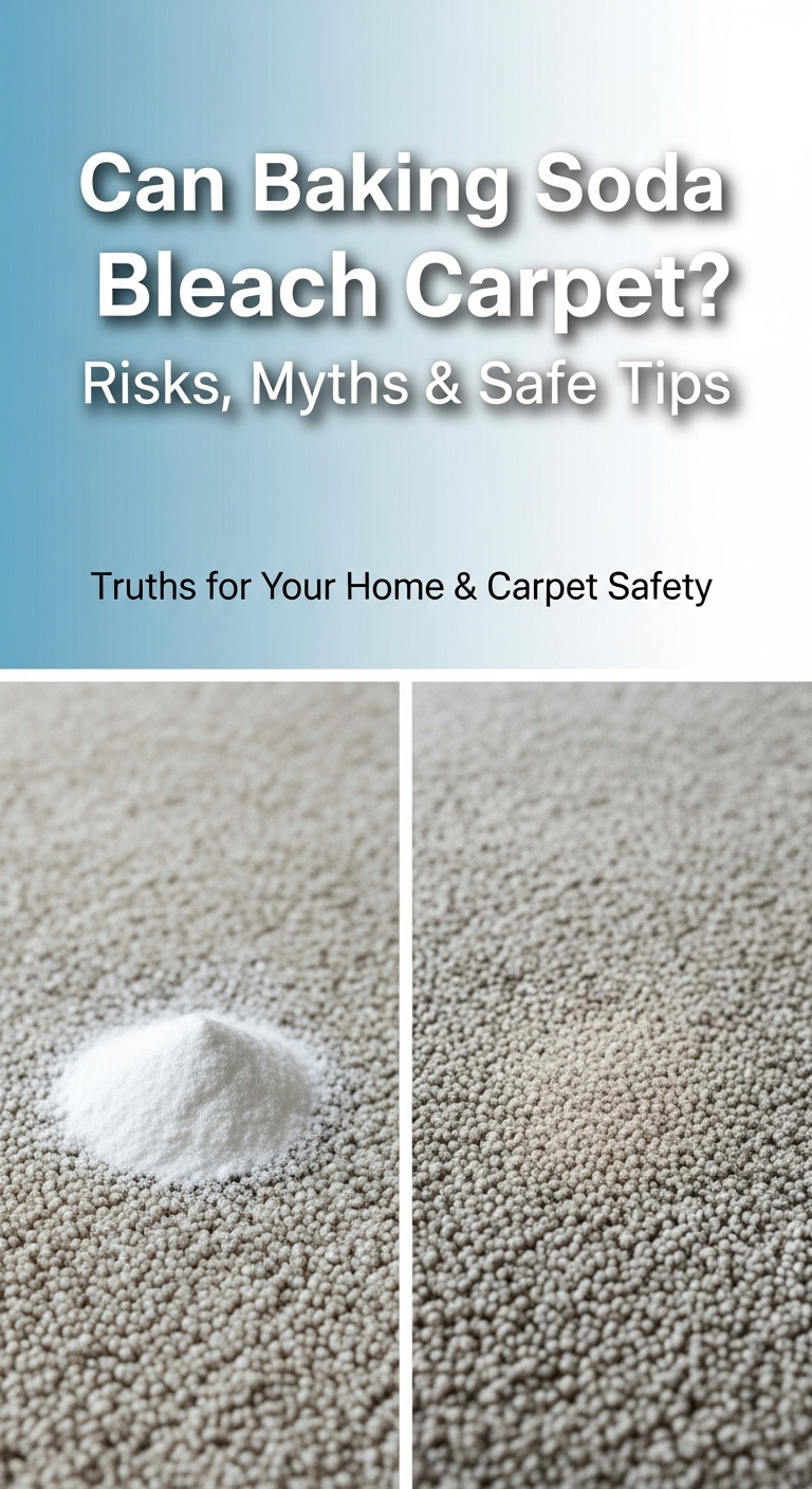 Can Baking Soda Bleach Carpet