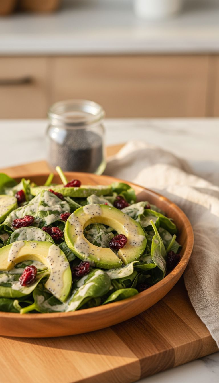 Classic Christmas Salad With Crisp Lettuce, Red Pomegranate, White Feta, Candied Pecans, Maple Vinaigrette In White Bowl.