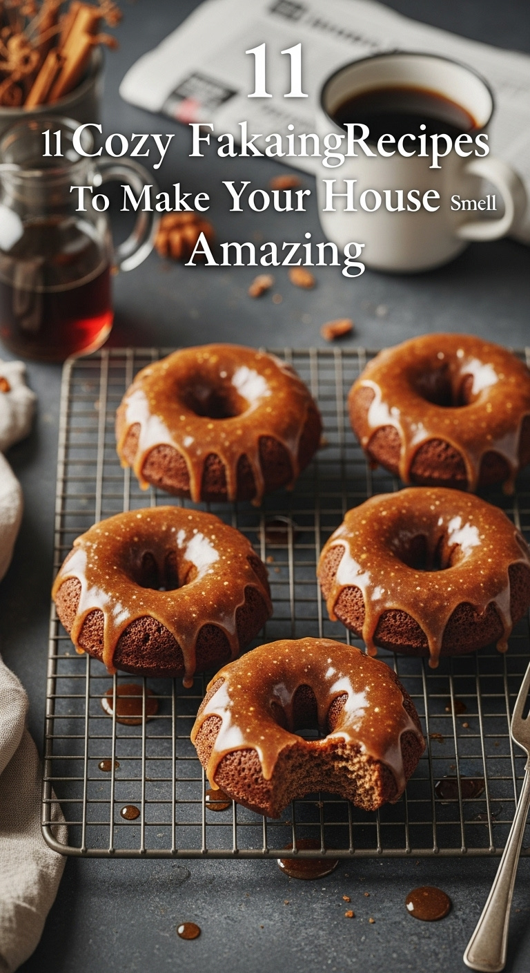 Cozy Fall Baking Recipes With Pumpkin Cheesecake And Text Overlay