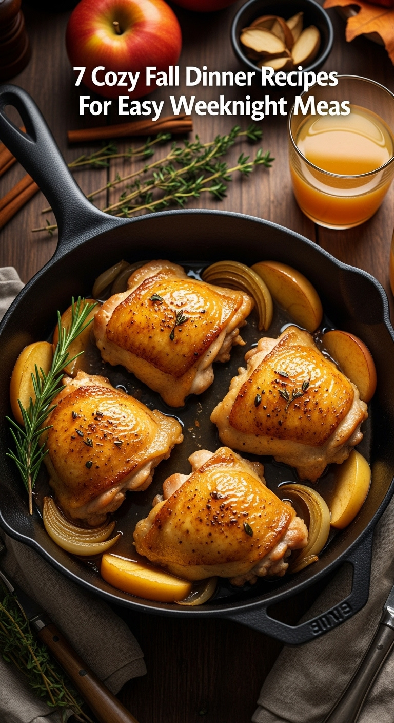 Cozy Fall Dinner Recipes Roasted Chicken With Root Vegetables For Easy Weeknight Meals In A Cast Iron Skillet
