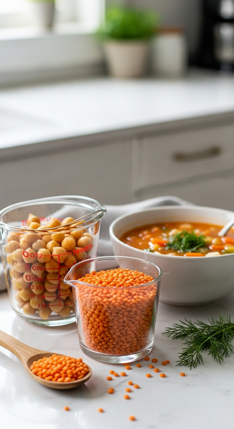 Delicious Homemade Vegetable Soup With Recipe Text