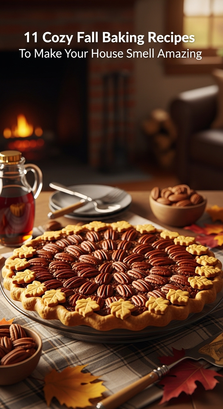 Easy Fall Baking Recipes With Pumpkin Bread And Title Graphic
