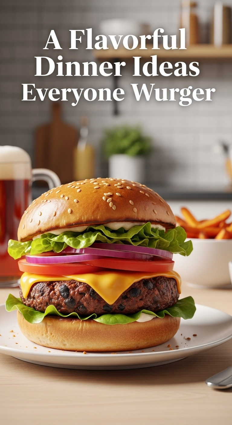 Flavorful Black Bean Veggie Burger With Cheddar Lettuce Tomato And Onion On A Brioche Bun With Sweet Potato Fries And Beer