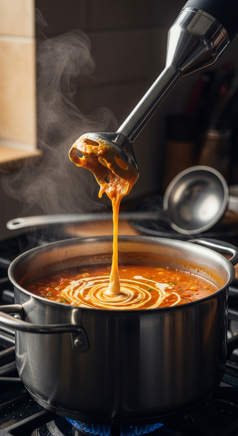 Hearty Homemade Vegetable Soup With Recipe Title