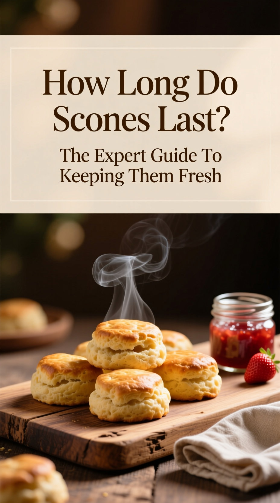 How Long Do Scones Last After Baking