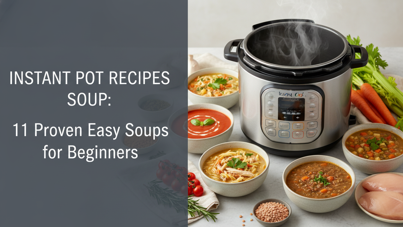 Instant Pot Recipes Soup 11 Proven Easy Soups For Beginners