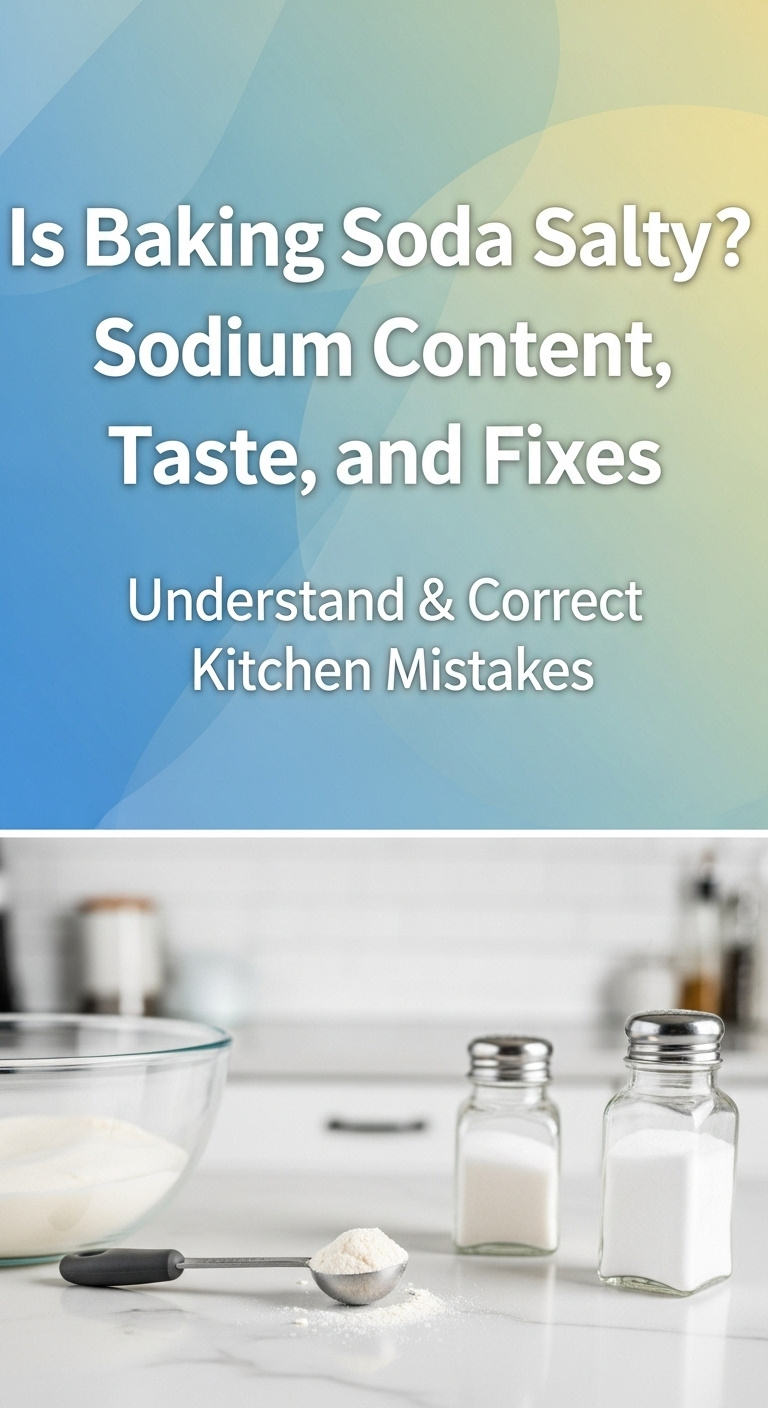 Is Baking Soda Salty