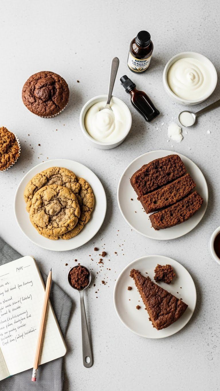 Protein Baking Problems Contrasted With Solution Ingredients Like Greek Yogurt And Vanilla Extract