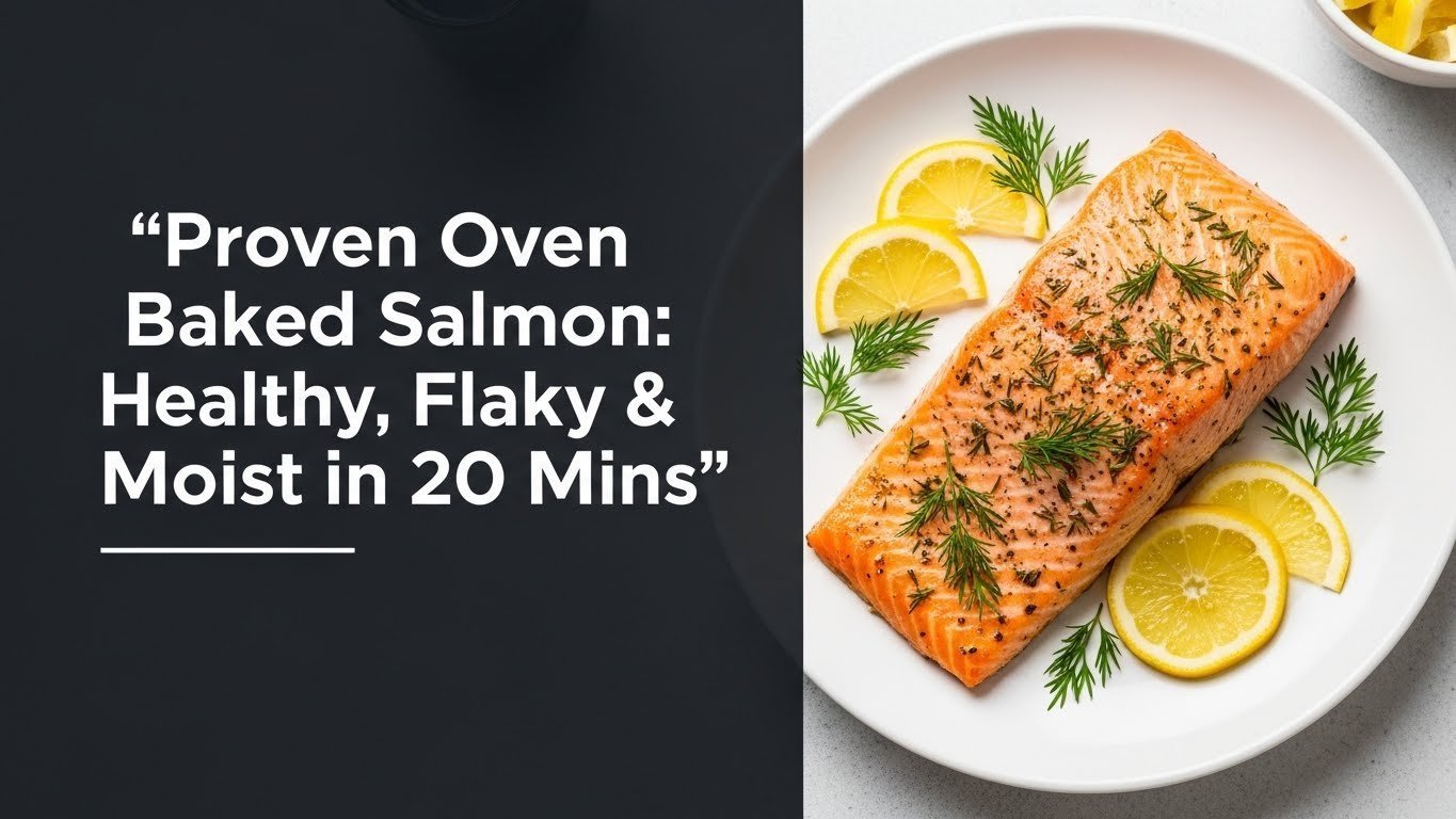 Proven Oven Baked Salmon: Healthy, Flaky & Moist In 20 Mins