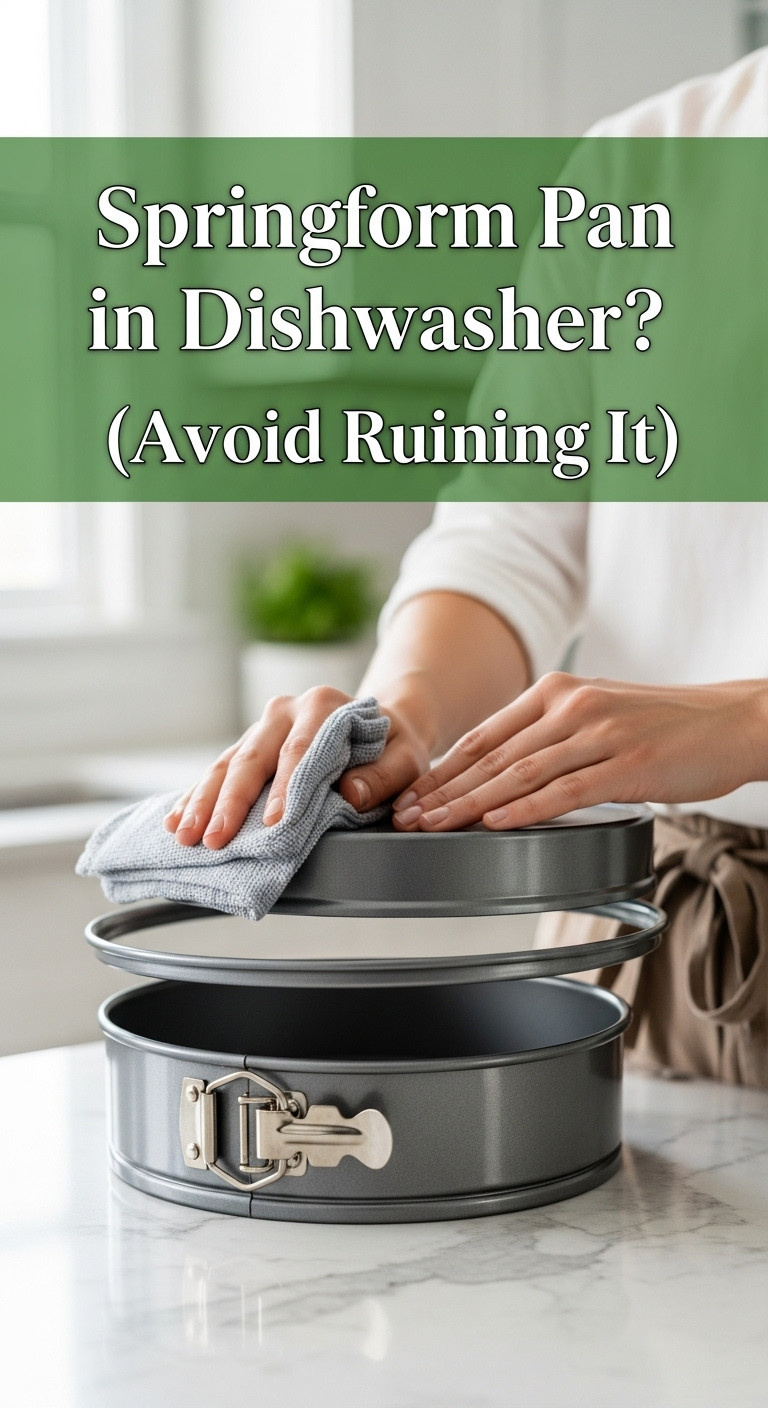 Can You Put Springform Pan In Dishwasher