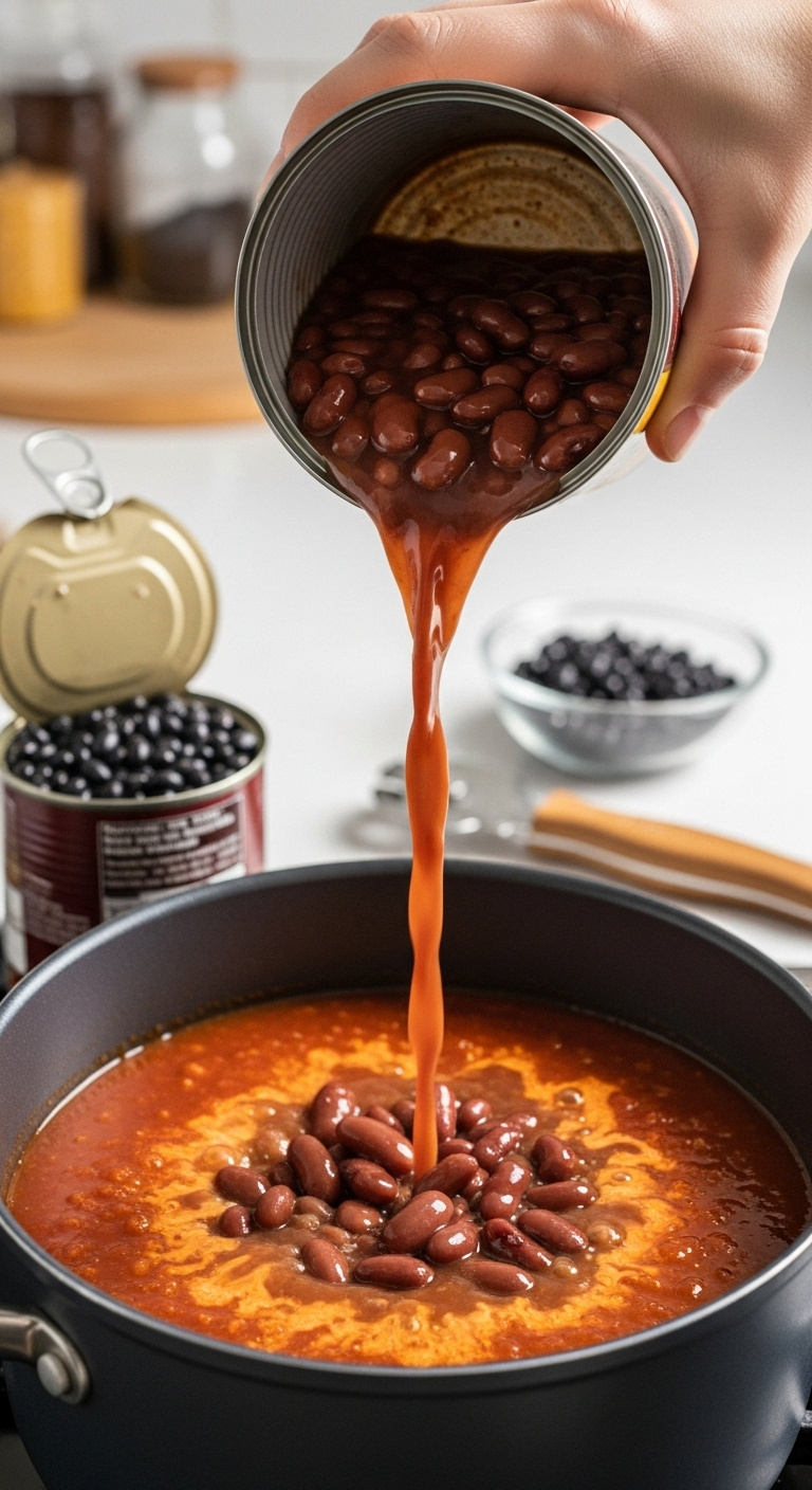 Steaming Bowl Of Easiest Stovetop Chili Recipe With Cheddar And Sour Cream For A Cozy Dinner