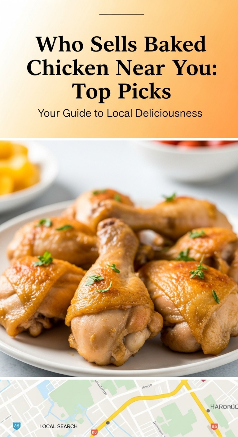 A Whole Cooked Baked Chicken Ready To Be Served, Illustrating Who Sells Baked Chicken.