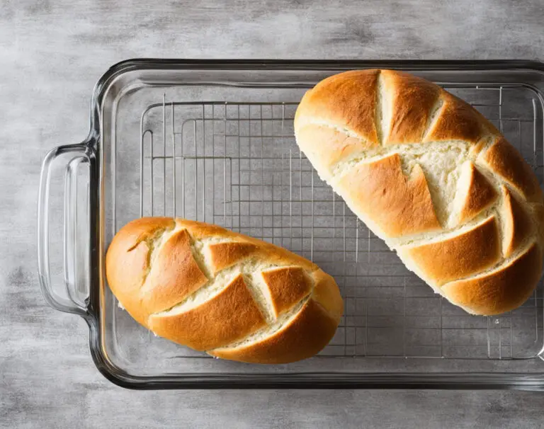 Baking Bread In Glass Pan