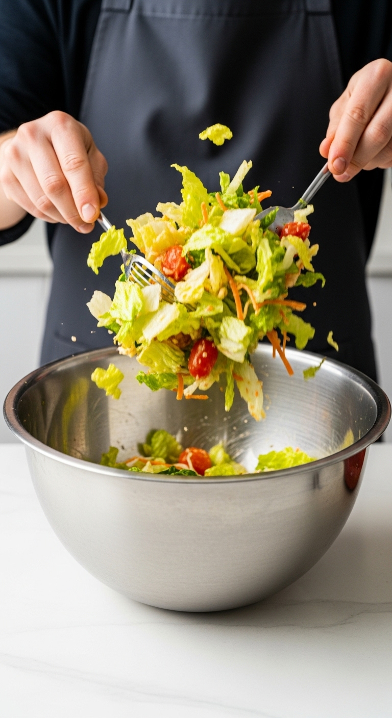 Big Mac Salad Tossing Stainless Steel Bowl Kitchen Blog Post