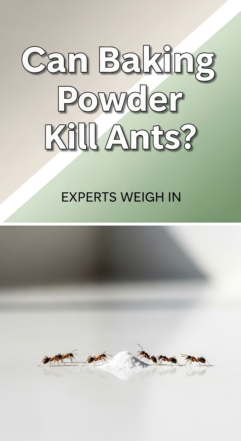 Can Baking Powder Kill Ants