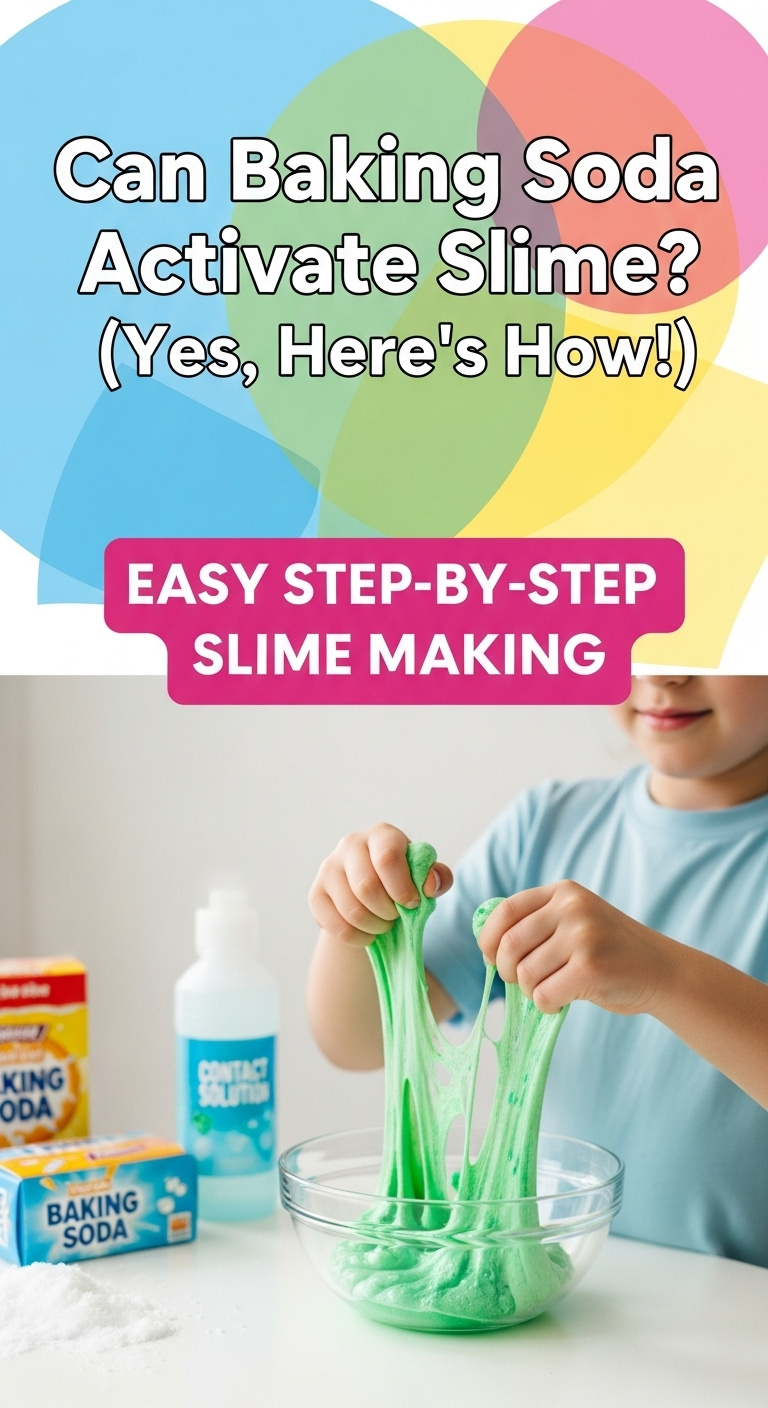 Can Baking Soda Activate Slime: The Science Behind Polymer Cross-Linking