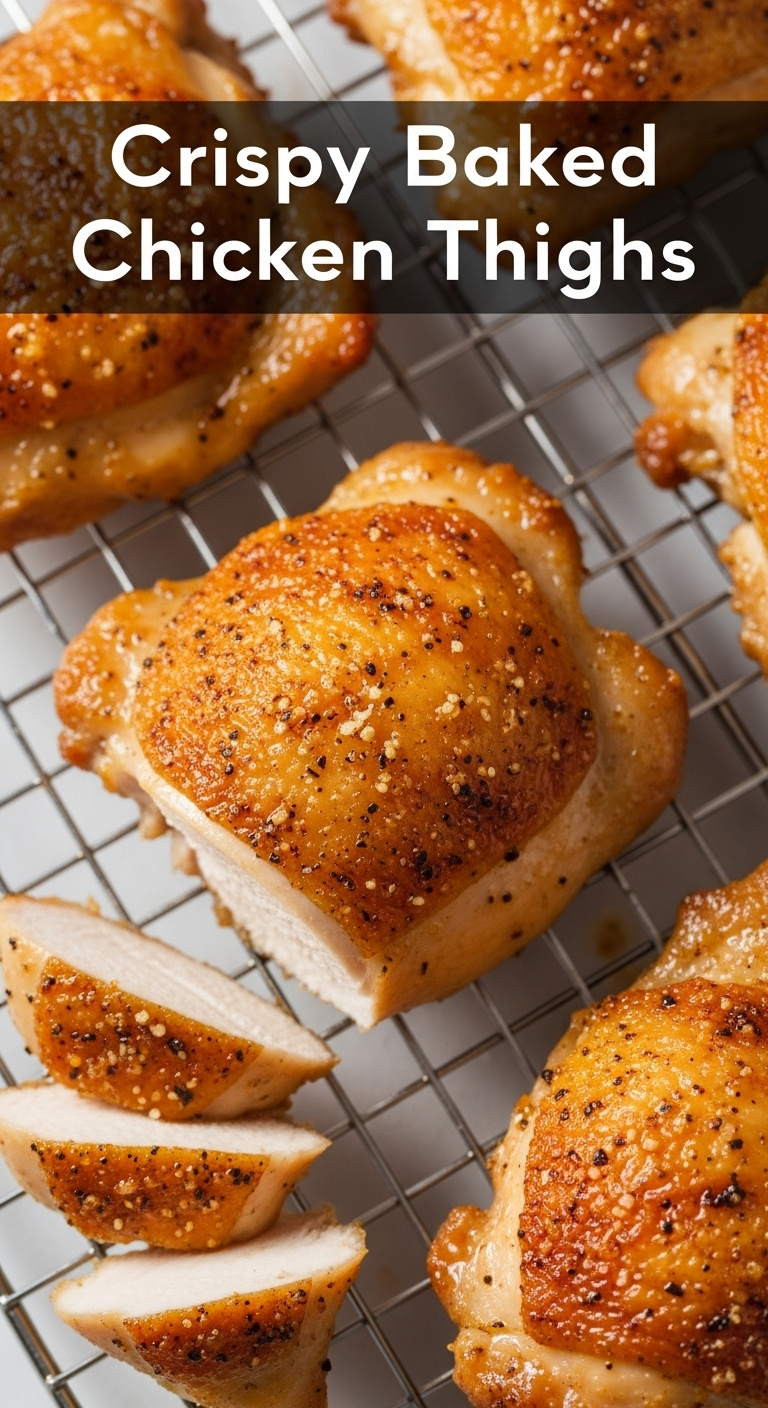 Crispy-Baked-Chicken-Thighs-Golden-Textured-Skin-Sliced
