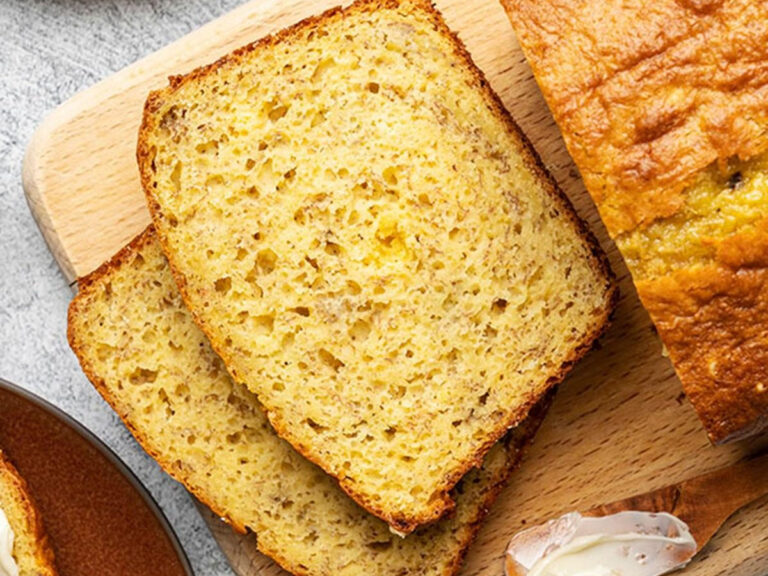 Easy 3 Ingredient Banana Bread Recipe