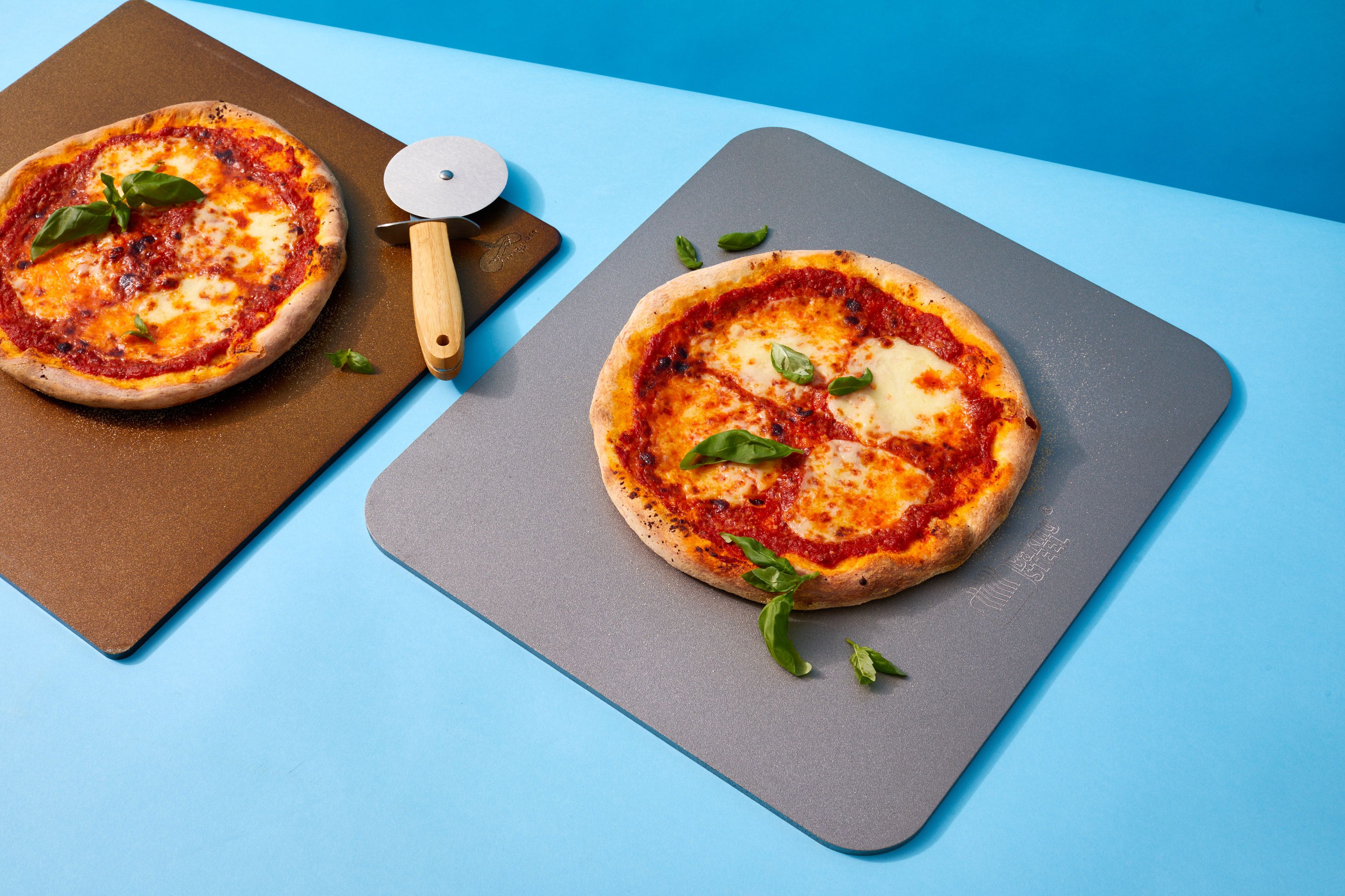 Pizza Stone With Pizza