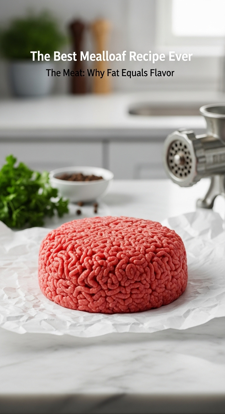 High-Quality-Ground-Chuck-Fat-Marbled-Meat-Butcher-Paper-Parsley-Peppercorns-Meat-Grinder